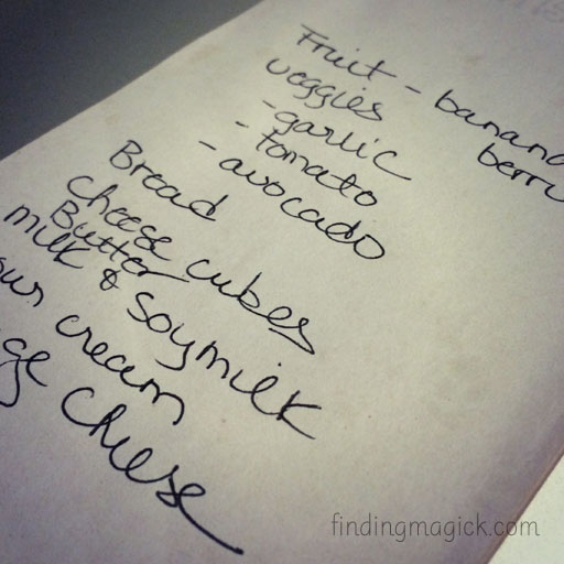Bedtime Routine Shopping List pic