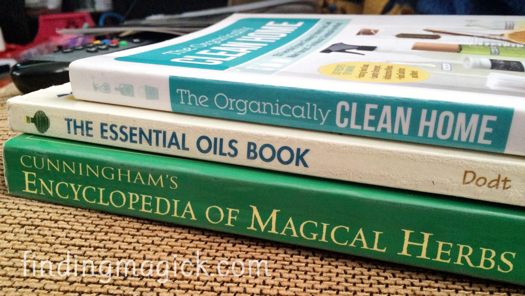 Essential Oil Books from my Library