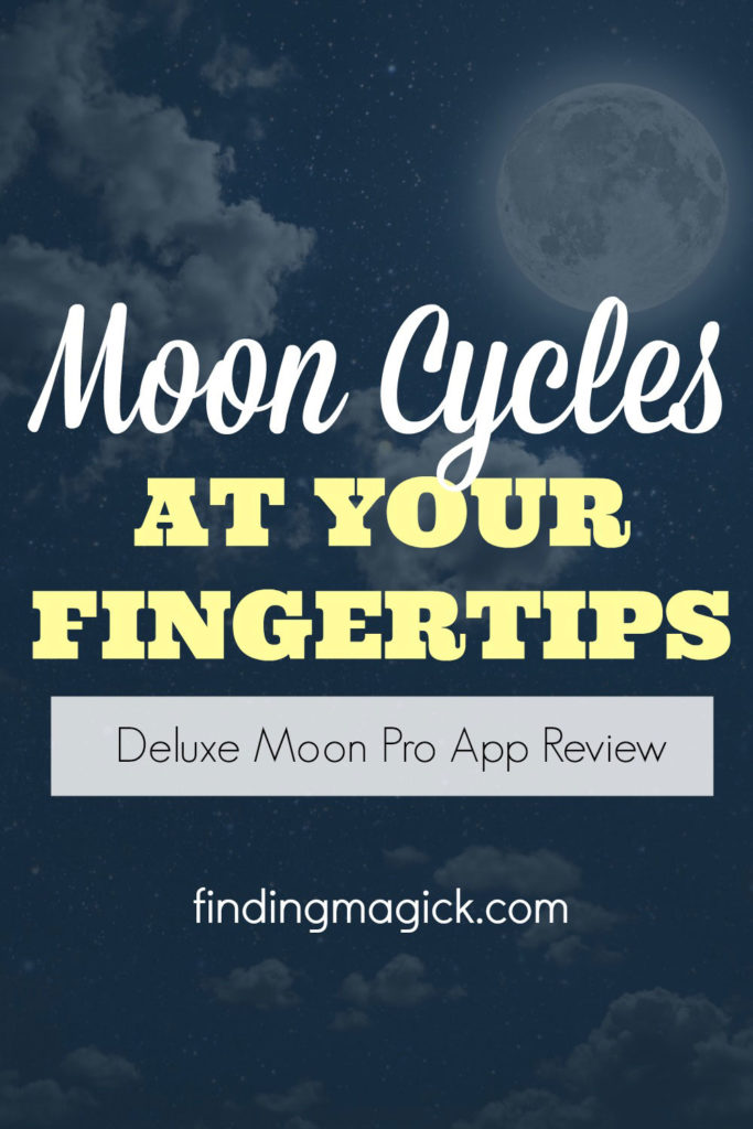 Moon Cycles, Deluxe Moon App Review Main Pic