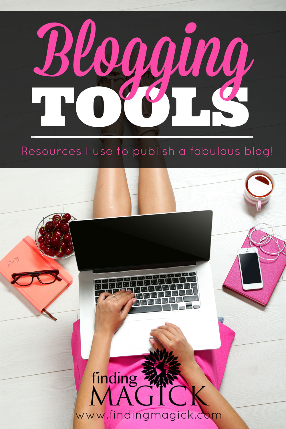 Blogging Tools, Tips and Ideas for Publishing a Fantastic Website. Are you starting a blog and need a little 101? These are my resources for starting a blog, creating social media posts, designing beautiful images and more! Tips, tricks and inspiration!