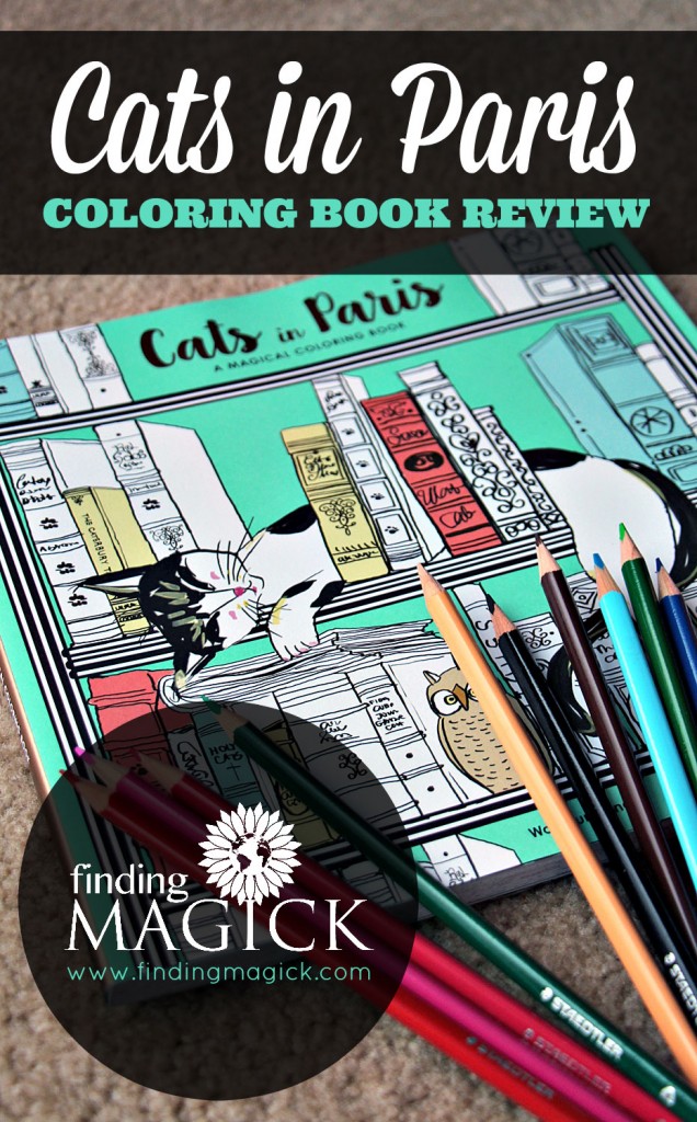 Cats in Paris Coloring Book by Won-Sun Jang - Finding Magick