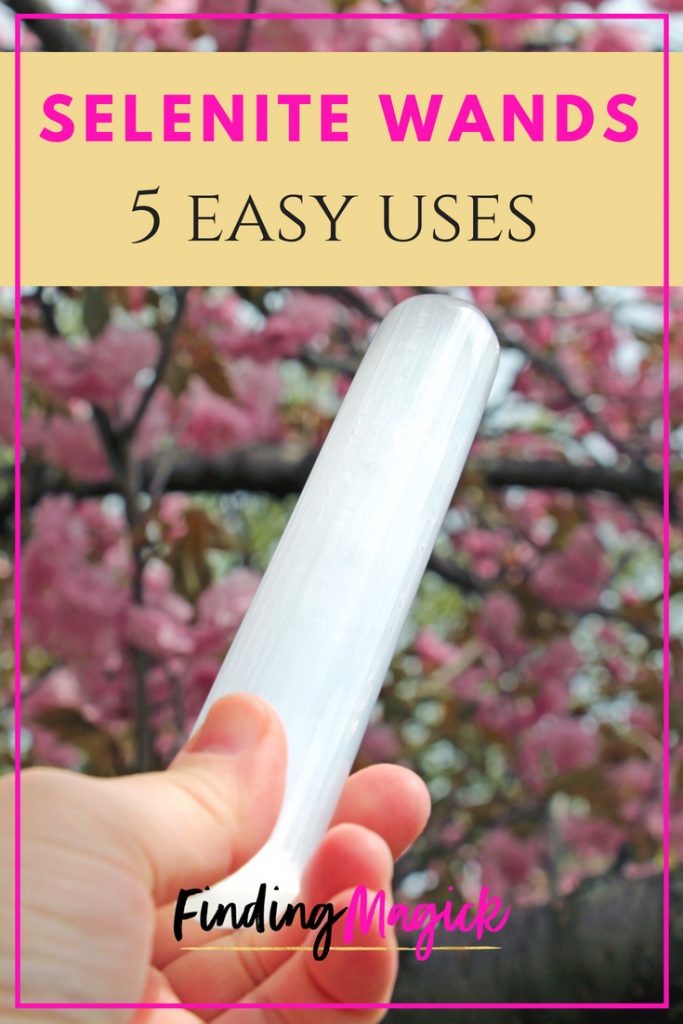 selenite wand 5 easy uses for its crystal healing properties